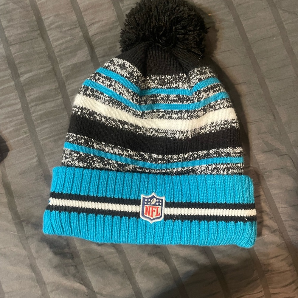 NFL Carolina Panthers Beanie (never worn)